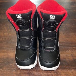 DC Shoes Youth Scout Boa Snowboard Boots Size 6.0